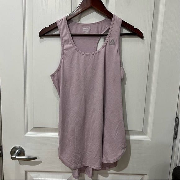 Reebok lilac color racerback tank top size xs - Picture 2 of 8